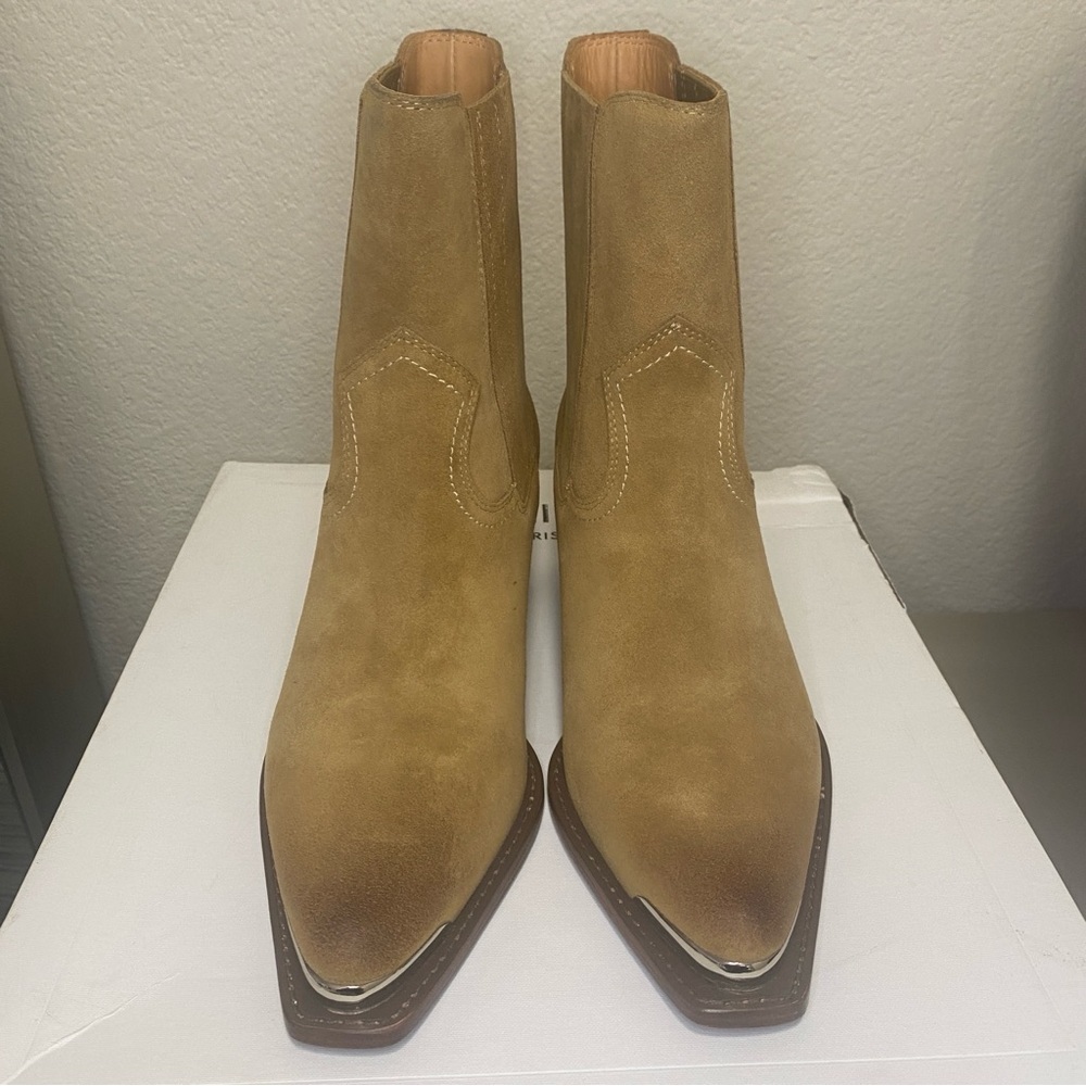 NIB CELINE TRIOMPHE CRUISER BOOTS CHELSEA BOOT IN SUEDE CALFSKIN - SIZE 41